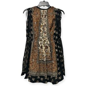 Handmade Smock Bohemian Cotton Feel Floral Cortagecore Apron